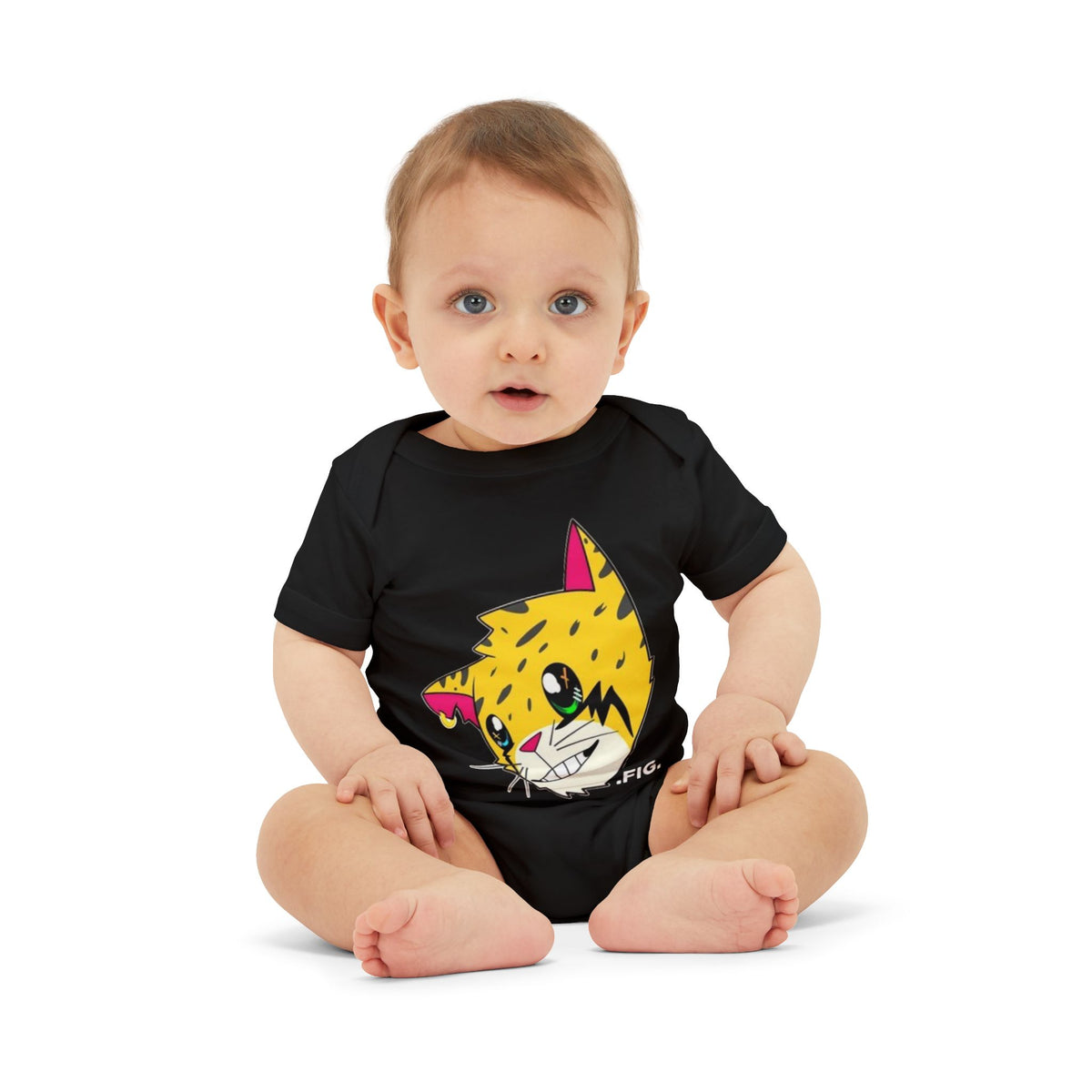 .FIG. "Reborn" (2 Cor 5:17) Infant Jersey Onesie