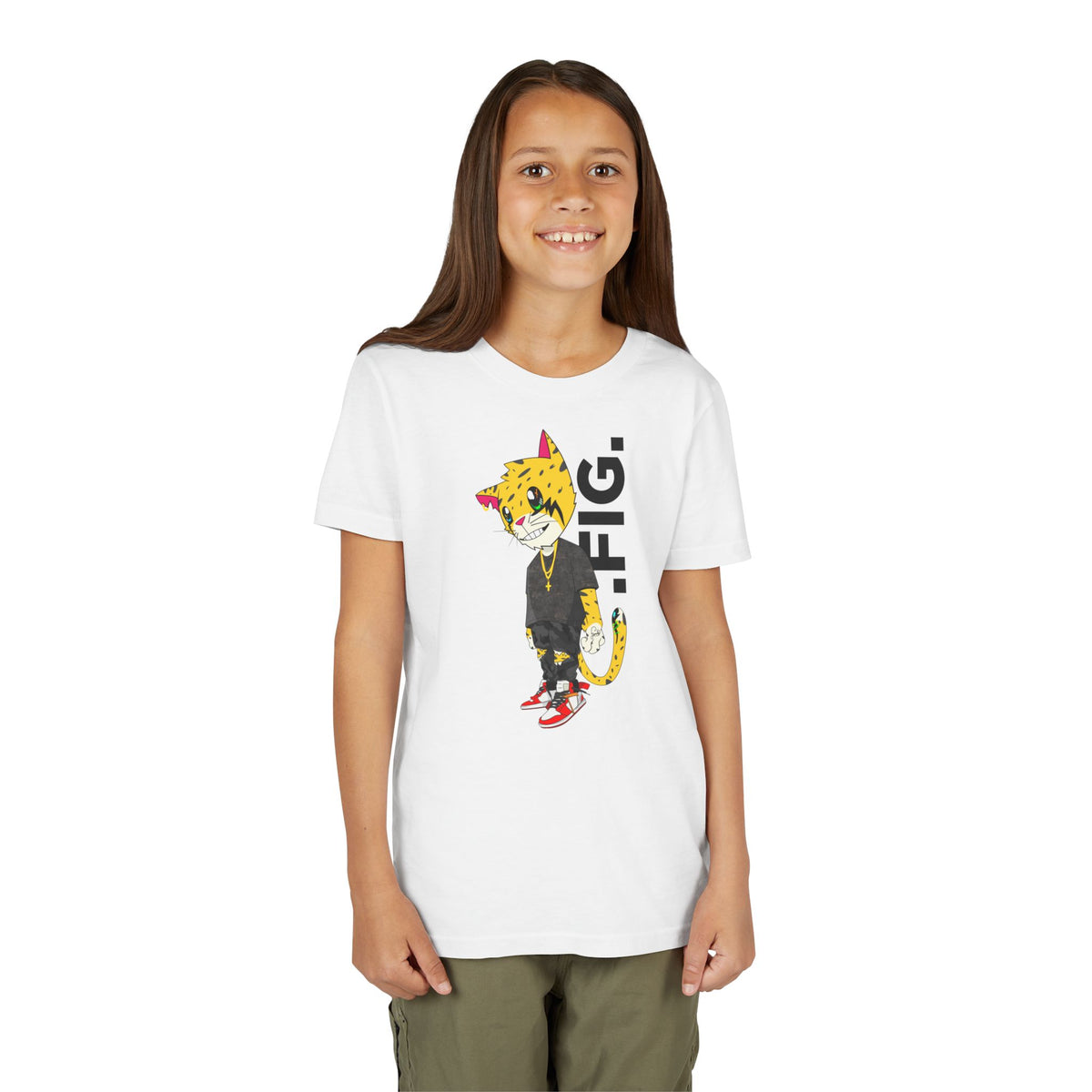 .FIG. "Reborn" (Red) (2 Cor 5:17) Youth Short Sleeve Tee