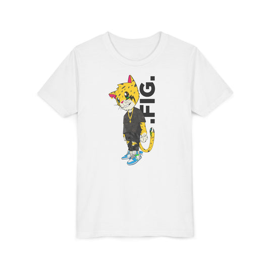 .FIG. "Reborn" (Blue) (2 Cor 5:17) Youth Short Sleeve Tee