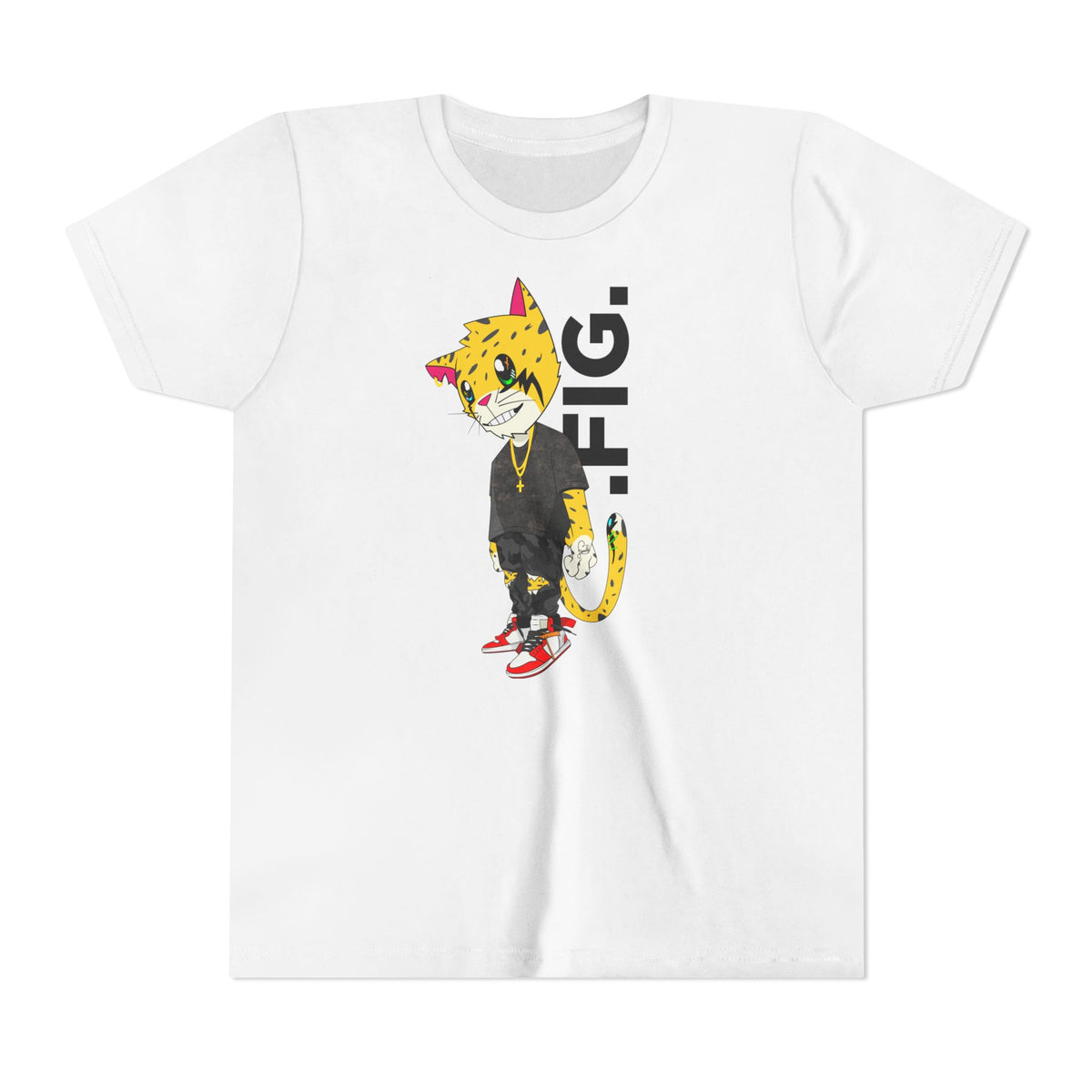 .FIG. "Reborn" (Red) (2 Cor 5:17) Youth Short Sleeve Tee