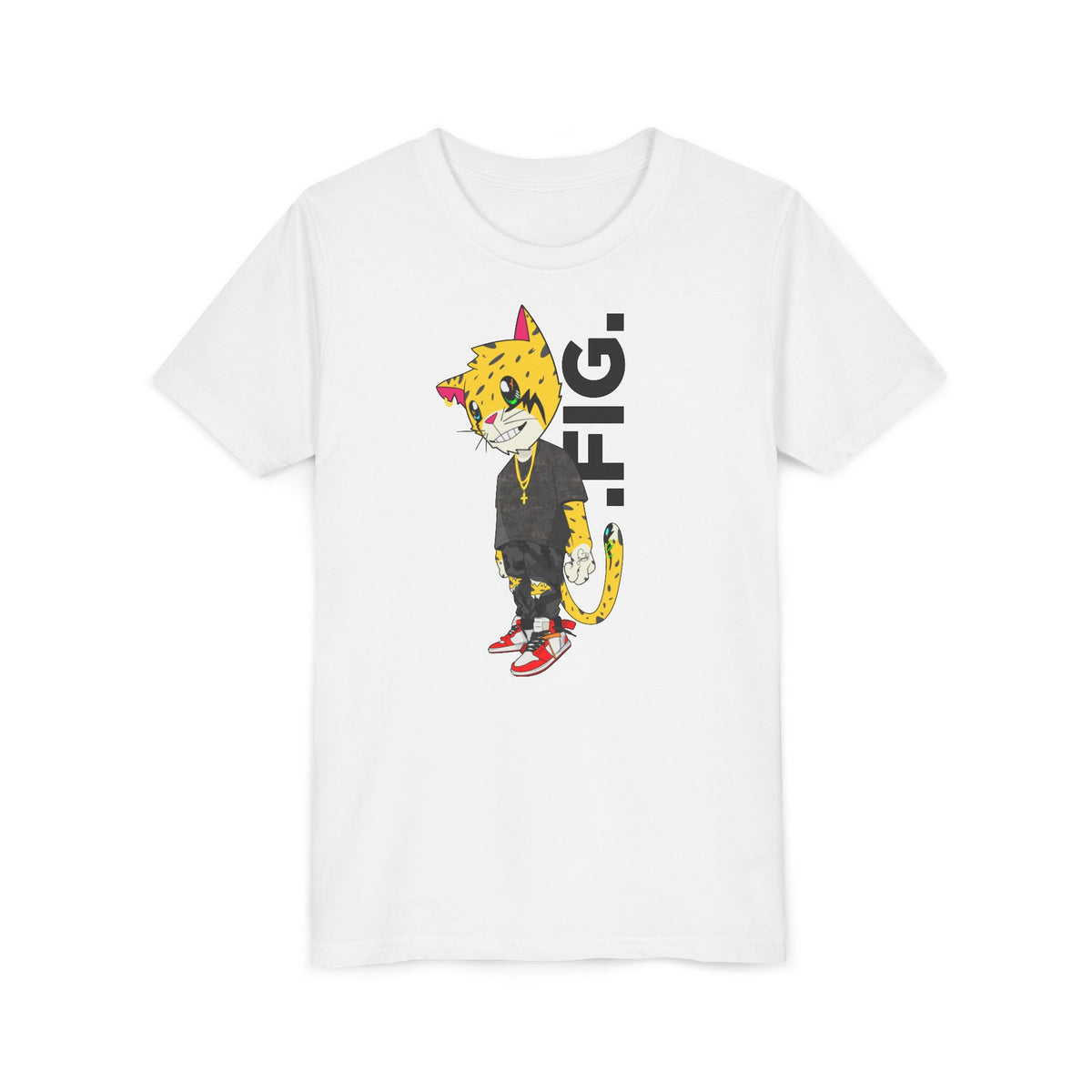 .FIG. "Reborn" (Red) (2 Cor 5:17) Youth Short Sleeve Tee