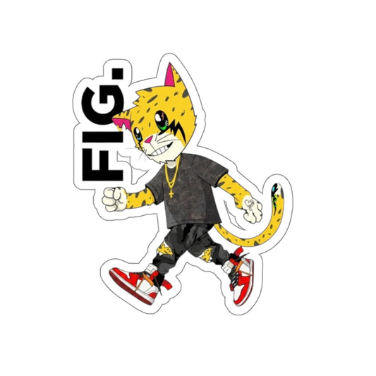 .FIG. "Reborn" (2 Cor 5:17) Die-Cut Graphic Sticker 2