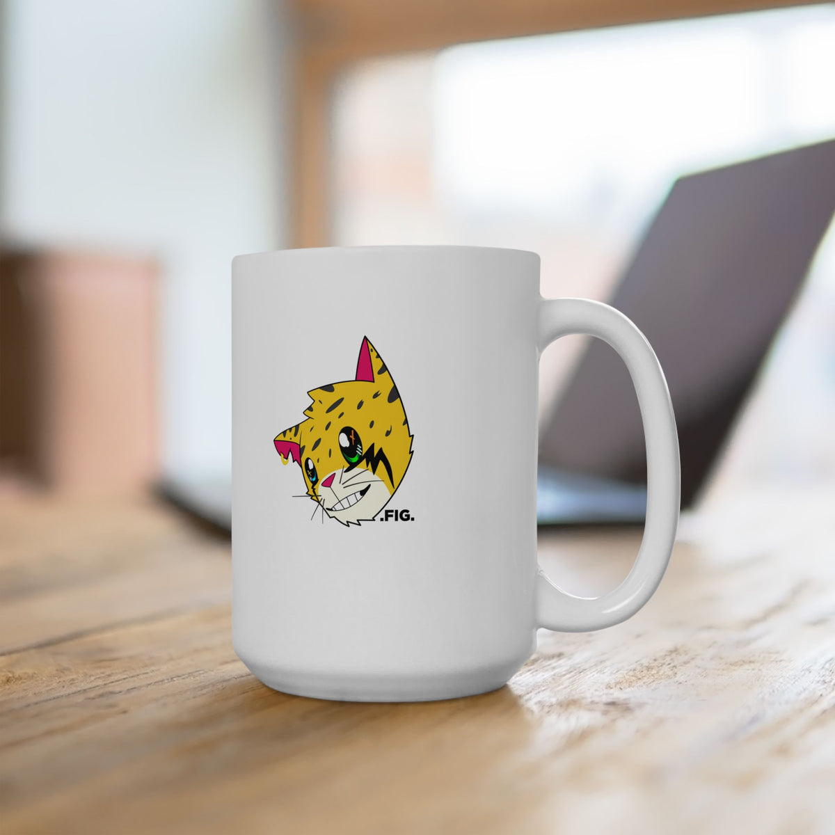 .FIG. "Reborn" 15 oz Daily Grind Mug