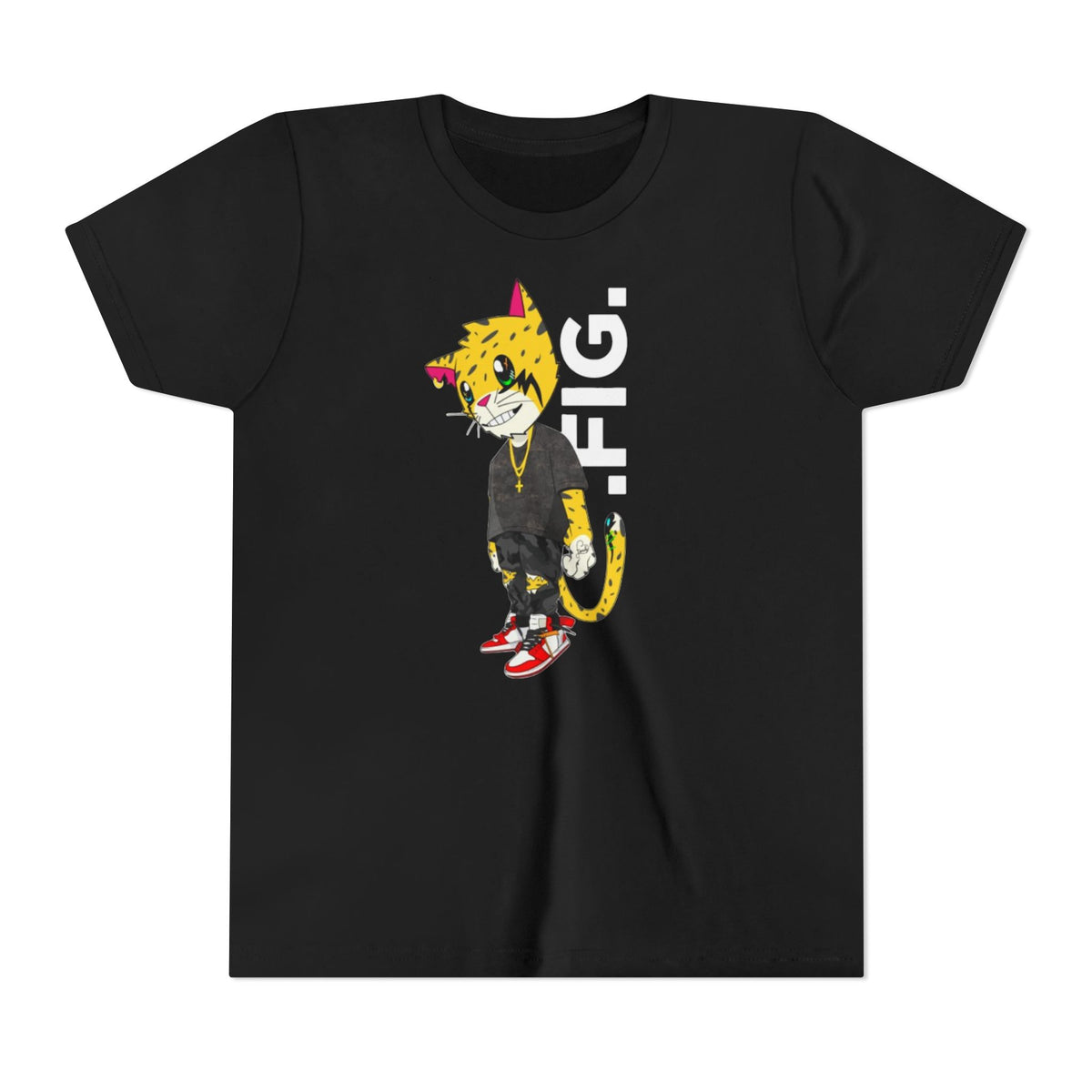 .FIG. "Reborn" (Red) (2 Cor 5:17) Youth Short Sleeve Tee