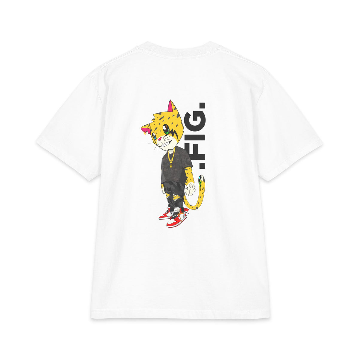 .FIG. “Reborn” (Red) (2 Cor 5:17) Graphic Tee
